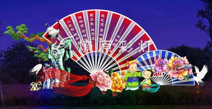 华南城灯会 不变的约定（图）