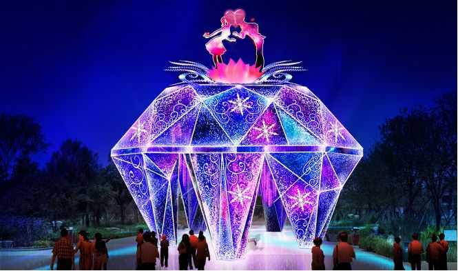 投资100亿 建灯饰照明产业园 助推自贡灯会产业发展（图）