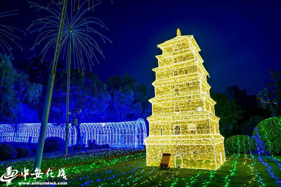 燎原彩灯带您走进2018徽园夏日璀璨灯光展（图）