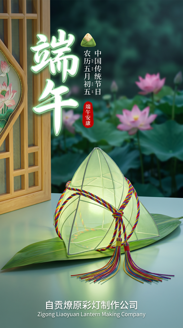 自贡燎原彩灯：以端午主题沉浸式夜游方案，赋能文旅集聚区夏季高质量运营